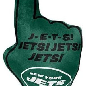 New York Jets Northwest Super Size Finger Pillow